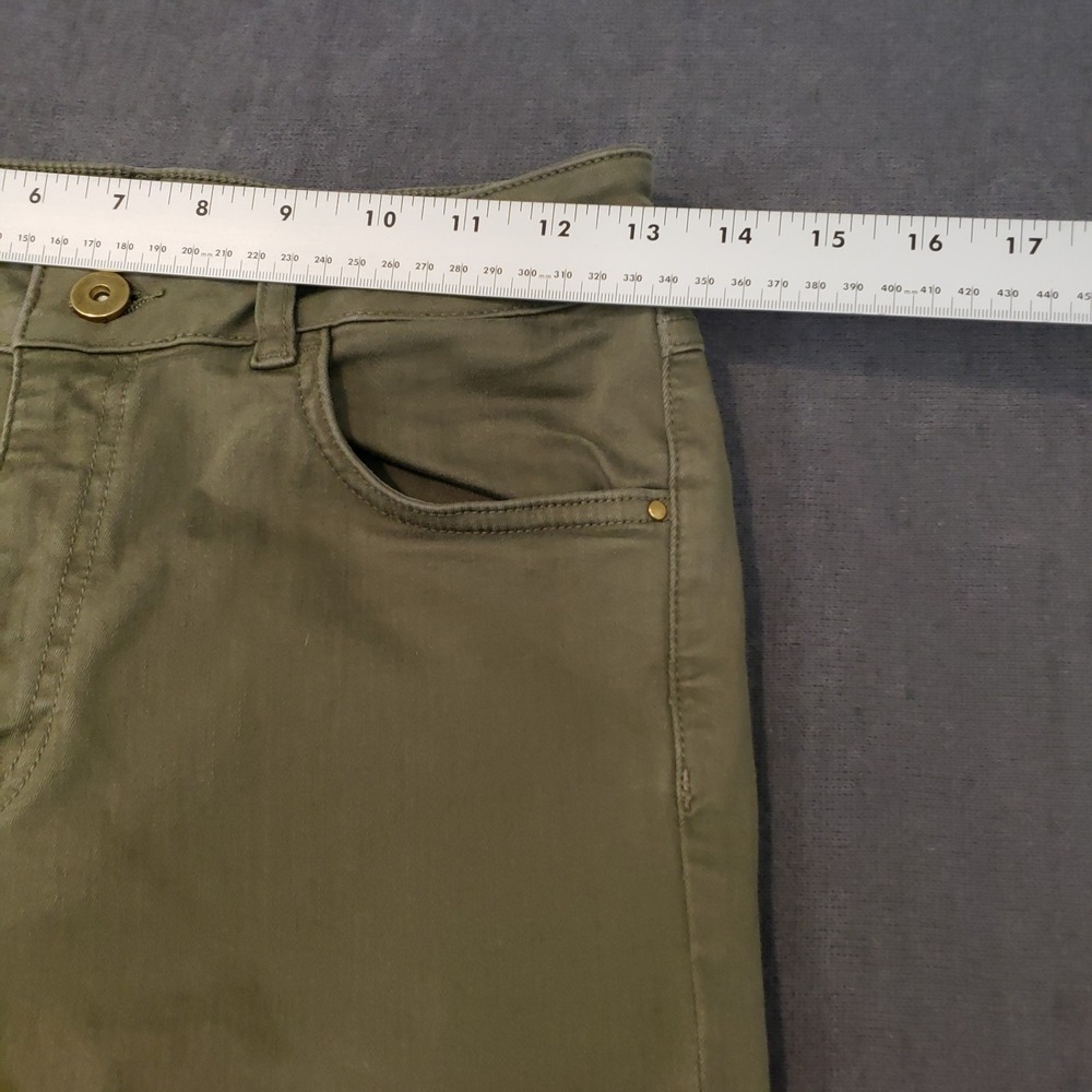 NetWork Jeans Womens Size 29 Skinny Beige - Picture 4 of 10